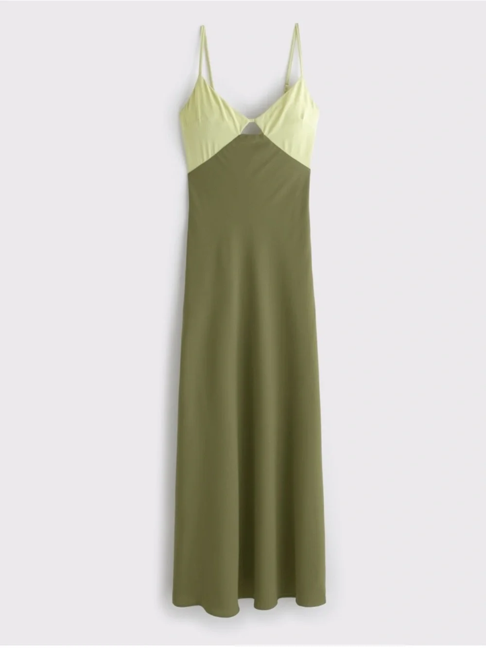 Abercrombie & Fitch Julia Slip Cutout Maxi Dress